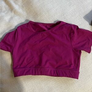 NVGTN Open Back Tee (cropped)